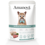 AM POUCH BRILLIANT BEEF 85GR