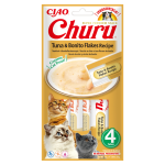 CHURU RECETA ATUN BONITO 4X14GR