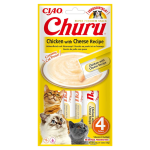 CHURU RECETA POLLO QUESO 4X14GR