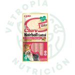 CHURU HAIRBALL POLLO 4X14GR