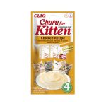CHURU KITTEN POLLO 4X14GR