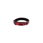 COLLAR X-TRM NEON ROJO NEGRO M 35-45