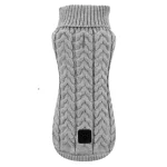 JERSEY PUNTO TRENZA GRIS 70CM