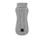 JERSEY PUNTO TRENZA GRIS 55CM
