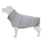 JERSEY PUNTO TRENZA GRIS 20CM