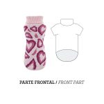JERSEY DE PUNTO LOVE ROSA 20CM